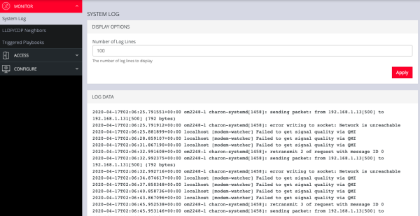 System Log
